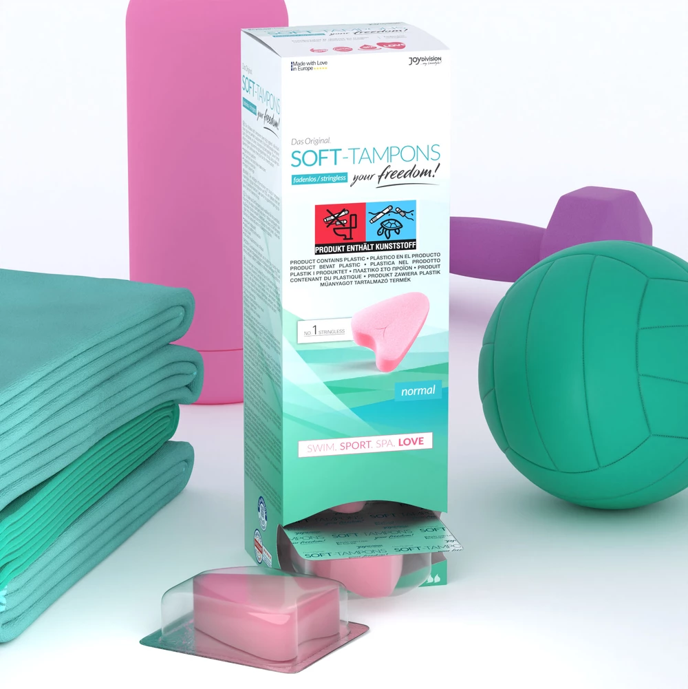 Soft-Tampons "normal", 10er Packung – Bild 4