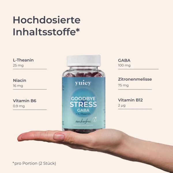 Goodbye Stress Gummies MIXED-BERRY (zuckerfrei) – Bild 2